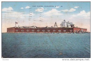 Fort Sumter, Charleston, South Carolina, PU-1949