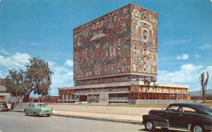 Mexico City   CENTRAL LIBRARY  National University Of Mexico  ca1950's Postcard