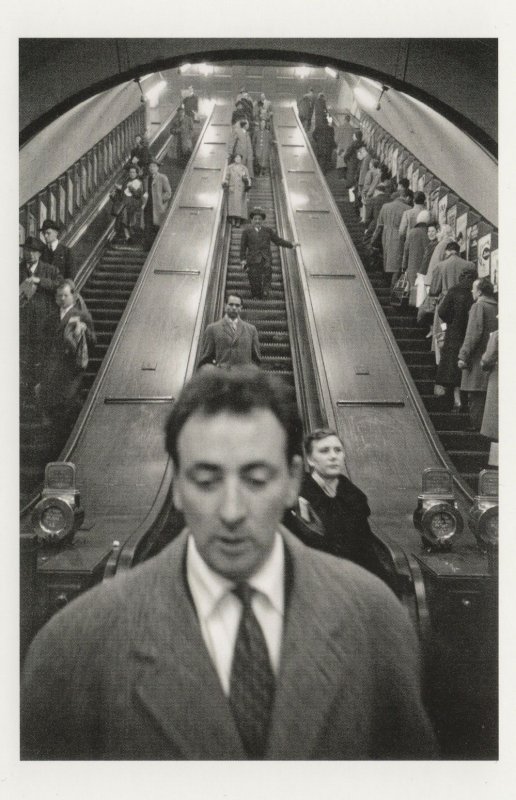 Baker Street Underground Tube Station in 1950s London Postcard