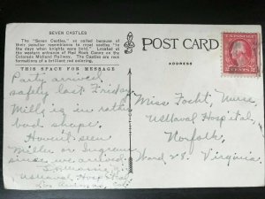 Vintage Postcard 1907-1915 Seven Castles Trail Colorado Springs Colorado (CO)