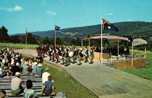 VINTAGE POSTCARD THE GAELIC MOD AT AT. ANN'S CAPE BRETON NOVA SCOTIA CANADA