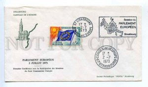 418266 FRANCE Council of Europe 1973 year Strasbourg European Parliament COVER