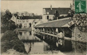 CPA senlis lavoir on the nonette (1207441) 