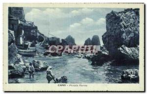 Old Postcard Capri Marina Piccola