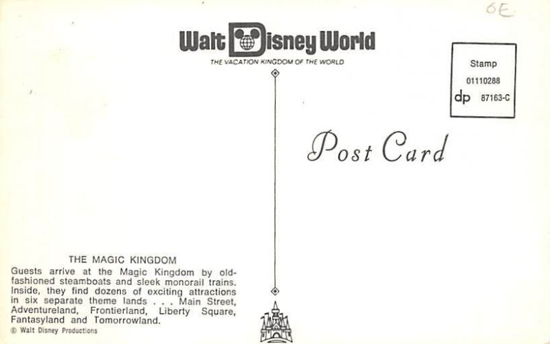 Unidentified At Disney World Ferry Boat Ship 