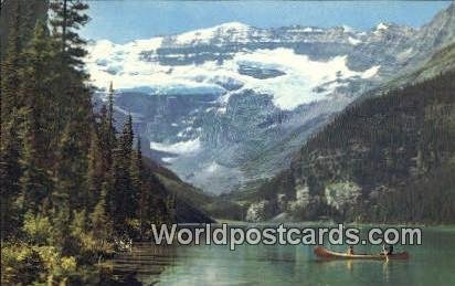 Lake Louise & Victoria Glacier Canadian Rockies Canada 1969 