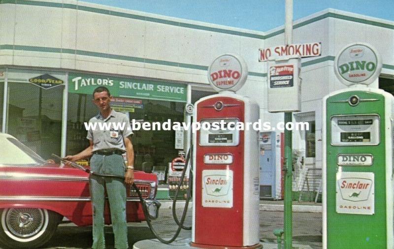 Jeffersonville, Indiana, Taylor's Sinclair Service, Dino Gas Station