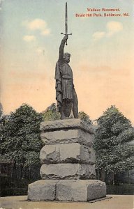 Wallace Monument Druid Hill Park - Baltimore, Maryland MD  