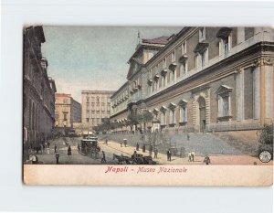 Postcard Museo Nazionale, Naples, Italy