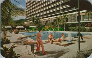 Mexico Postcard - Swimming Pool, Elcano Hotel, Acapulco, Guerrero  RS27959