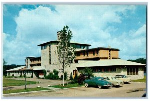 Rockford Illinois IL Postcard Y M C A Resident And Administration Building Cars