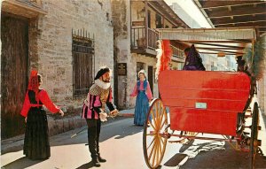 St Augustine Special Celebrations Historical Scene Florida pm 1978 Postcard