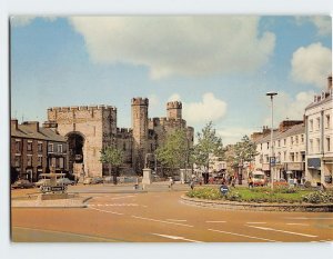 Postcard Castle Square, Caernafon, Wales