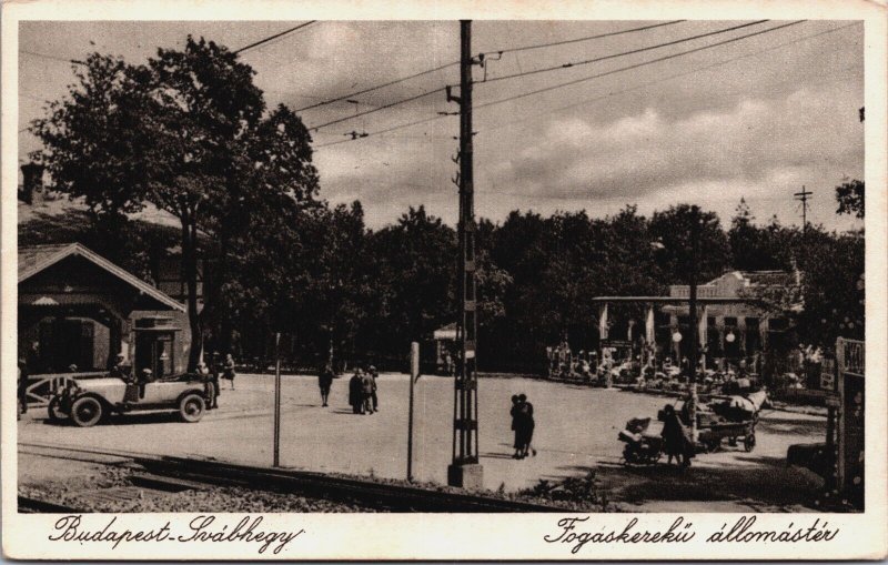 Hungary Budapest Svábhegy Vintage Postcard C210