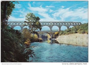 France Pont du Gard Commune de Vers