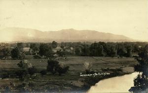 philippines, Landscape Panorama (1910s) RPPC Postcard