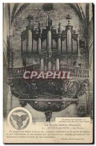 Old Postcard Organ Luxeuil les Bains Organs