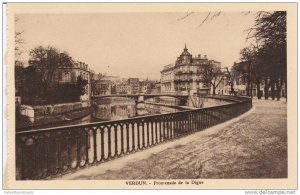 Waterfront View, Promenade de la Digue, Verdun, Meuse, France 1900-10s