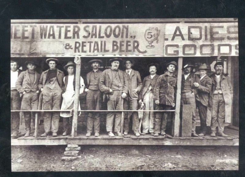 REAL PHOTO SWEETWATER TEXAS SWEETWATER SALOON BEER JOINT OSTCARD COPY