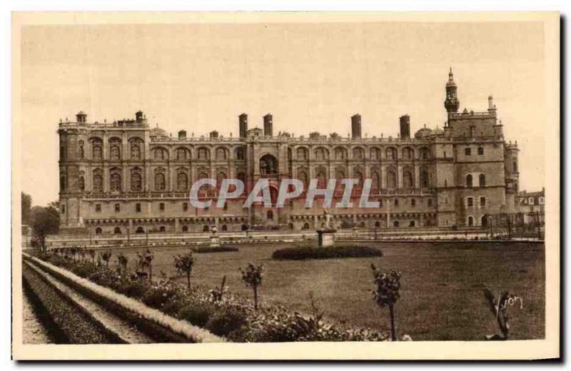 Postcard Old Saint Germain En Laye Le Chateau Main Facade