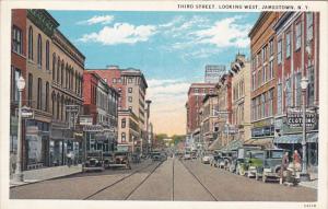New York Jamestown Third Street Looking West