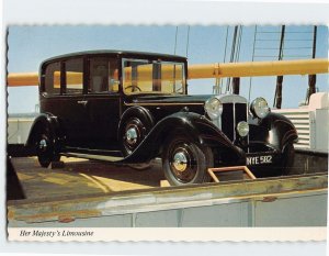 M-124273 Her Majesty's Limousine 1935 Daimler The Queen Mary Long Beach CA