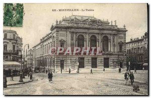 Old Postcard Montpellier Theater