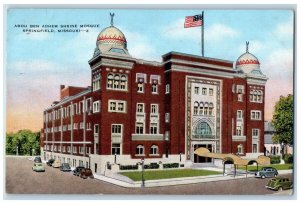 1949 Abou Ben Adhem Shrine Mosque Springfield Missouri Antique Vintage Postcard