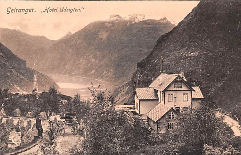 Geiranger Hotel Udsigten Norway Unused 