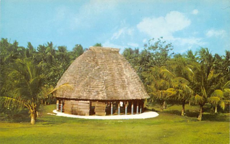 Typical Samoan Fale House Samoa Unused 