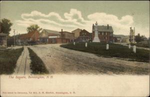 Bennington NH The Square c1910 Postcard
