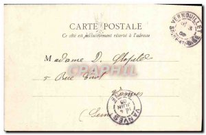 Old Postcard The Chateau de Vernouilet