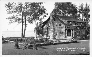 Glen's Summer Home Real Photo Glen Lake MI 