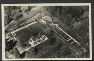 Gloucestershire Postcard - Aerial View of Chedworth Roman Villa   RS12863