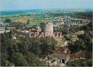 Postcard Modern Guise (Aisne) Aerial view