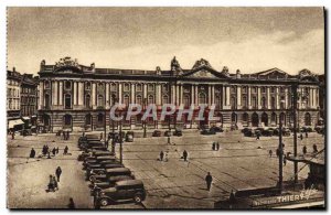 Postcard Old Ocean Pyrenees Toulouse Facade Du Capitole