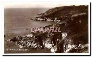 Postcard Old Saints Bay Guernsey