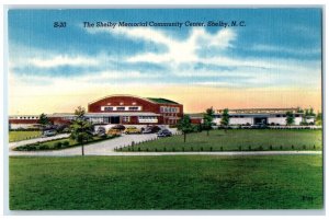 The Shelby Memorial Community Center Shelby North Carolina NC Vintage Postcard