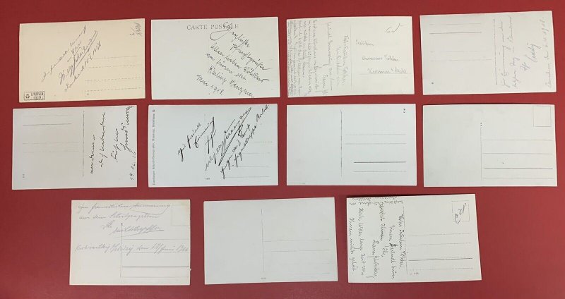 Germany, World War I, Collection of 27 Different Real Photo Postcards 