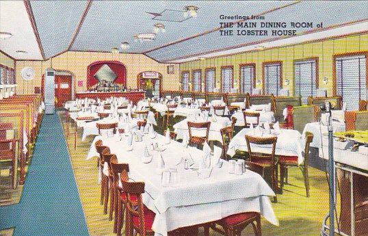 Massachusetts Charlestown Lobster House Restaurant Main Dining Room