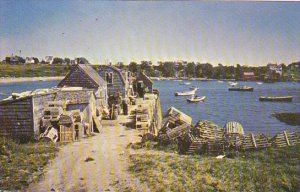 Lobster Traps and Shanties In Maine 1960