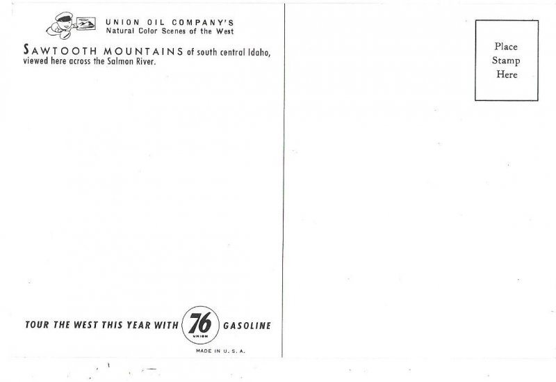 Sawtooth Mountains & Salmon River South Central Idaho