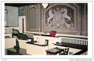 Court Room , Victoria Hall , COBOURG , Ontario , Canada , 40-60s