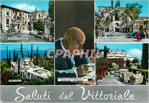 Postcard Modern Saluti dal Vittoriale Il Vittoriale Degli Italiani Gardone de...