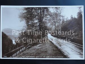 Old RPPC The Great North Road at the Pass of Killiecrankie