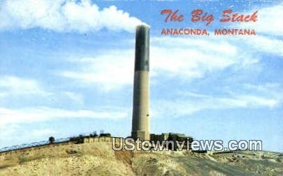 The Big Stack in Anaconda, Montana