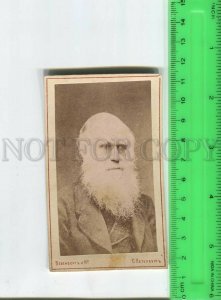 473903 Charles DARWIN English naturalist Vintage WESENBERG CDV