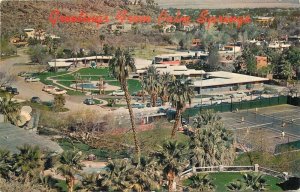 California Palm Springs Aerial View Colorpicture Postcard 22-9589