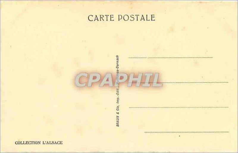 Old Postcard Obernai General view