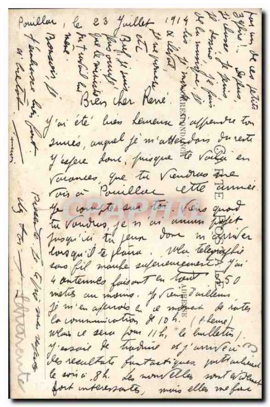 PHOTO CARD Charente Pourlon The black pond